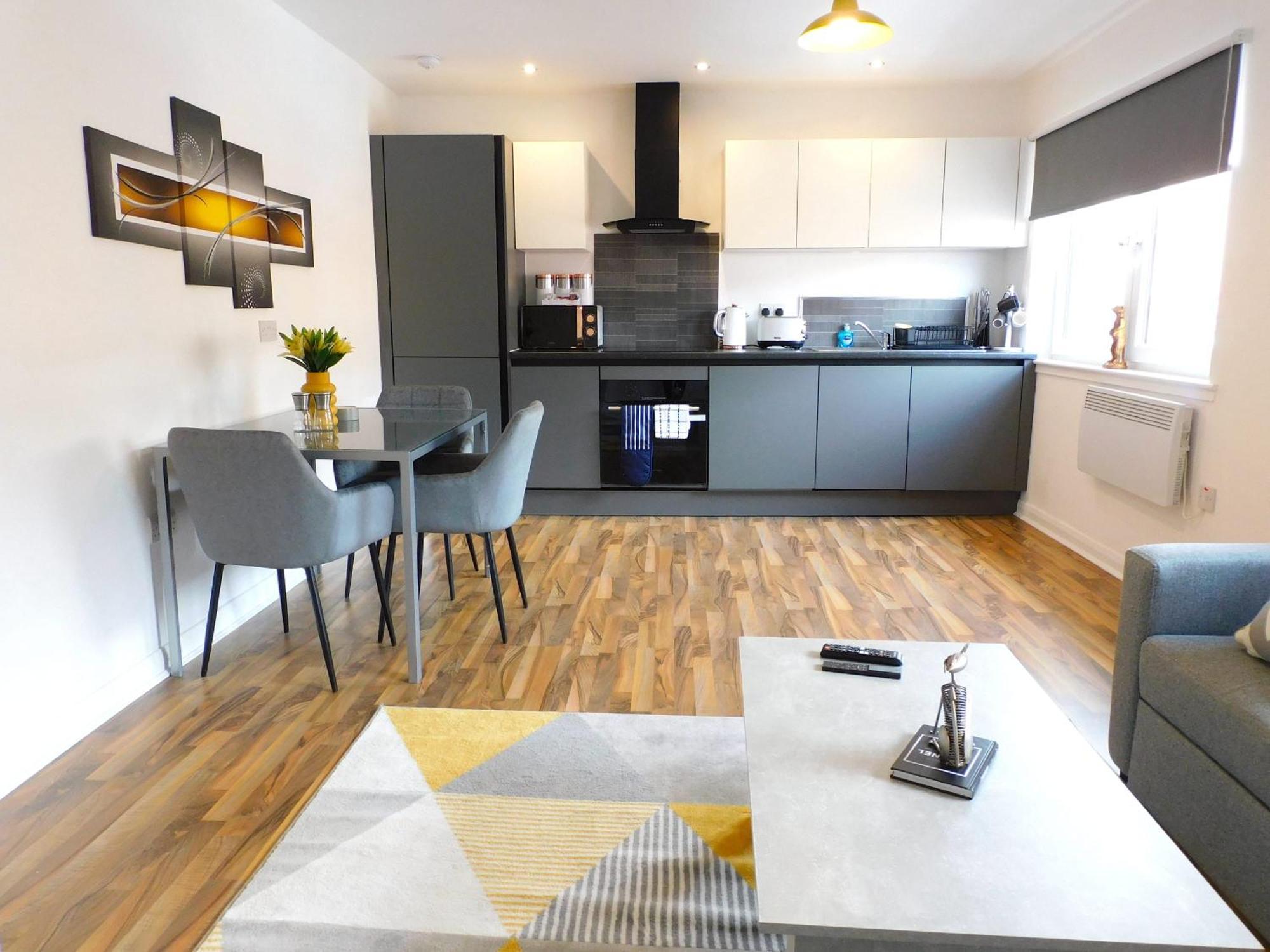 Newly Refurbished 1 Bed Apt In Hamilton Close To Station And Local Amenities المظهر الخارجي الصورة
